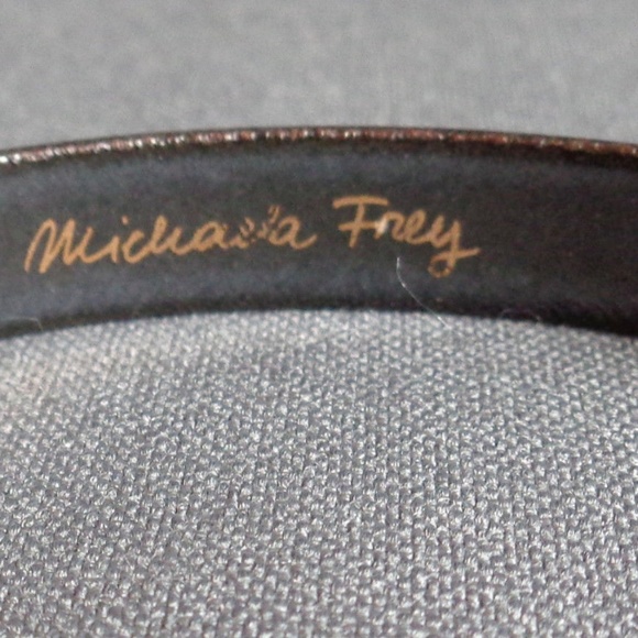 Vintage Micheala Frey bangle in Art Nouveau Motis - Picture 5 of 8